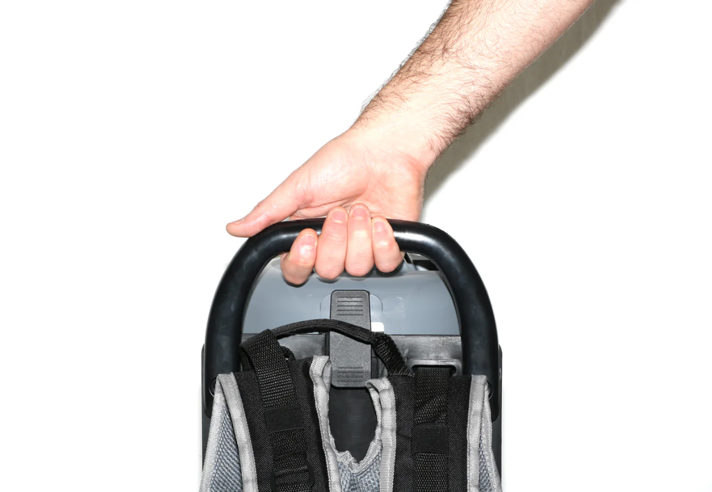 CLEANSTAR –T1V3 BACKPACK - CHARCOAL (WITH CLEAR LID)