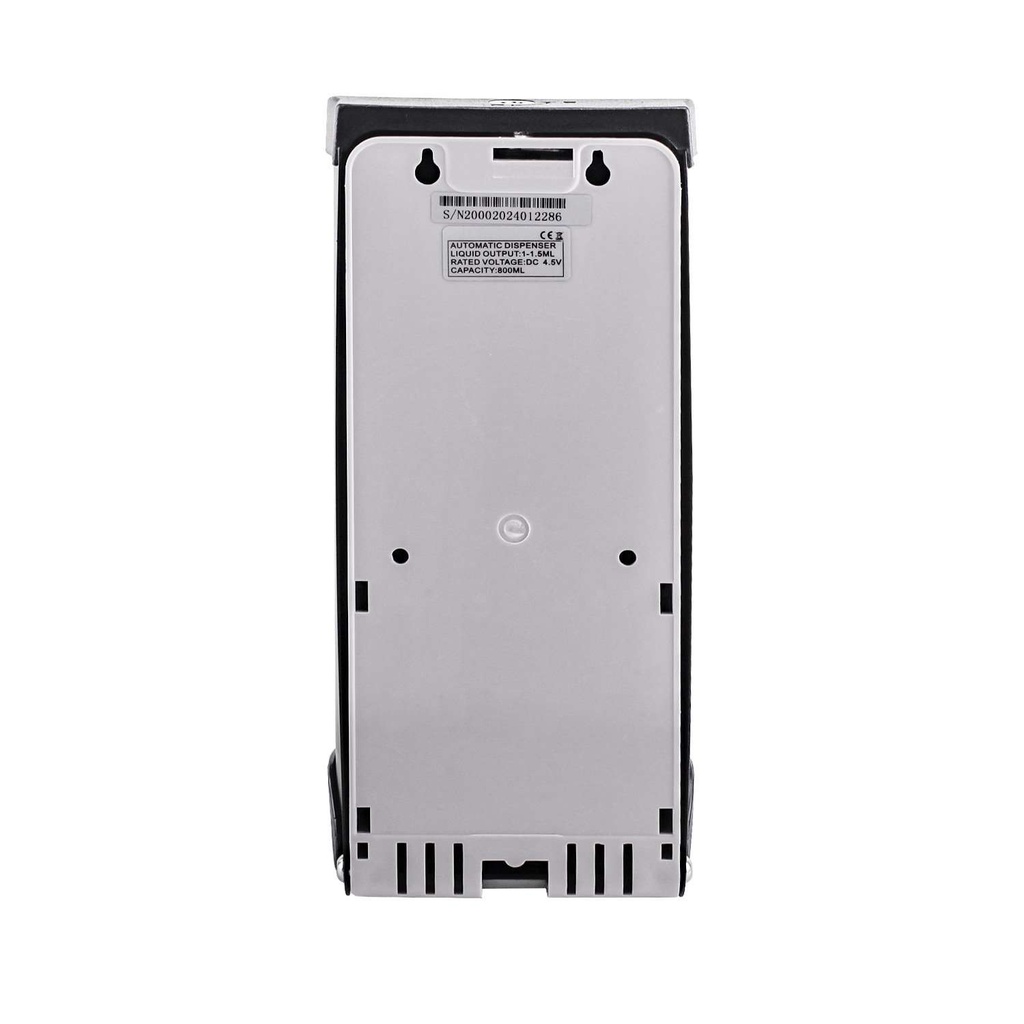 TOUCHLESS AUTOMATIC SOAP DISPENSER WALL MOUNTED-BLACK