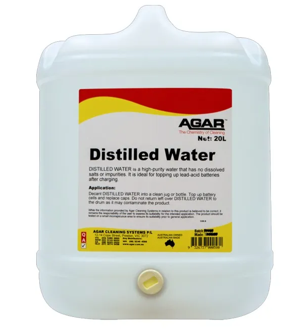 AGAR - DISTILLED WATER 20L