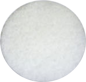 CLEANSTAR-13&quot;POLISH PAD (WHITE)-PS001/002