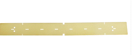 [VMIRA-KIT0055] CLEANSTAR - FRONT &amp; REAR SQUEEGEE BLADE - POLYURETHANE FOR MIRA