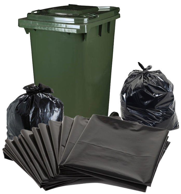 240LT BLACK H/DUTY 25/PK (100) 1450 L X 1140 W 100/CTN