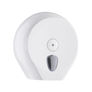 [D756W] SINGLE JUMBO TOILET TISSUE DISPENSERS (WHITE)