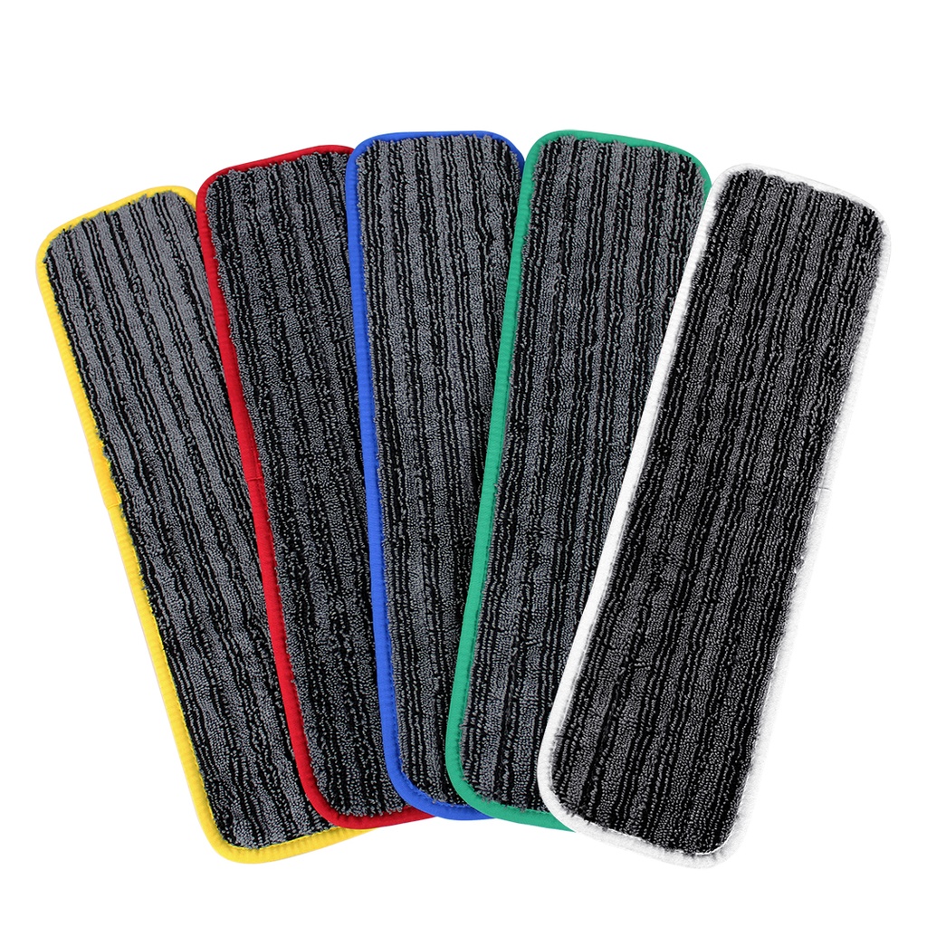 SABCO - ULTRACLEAN MICROFIBRE ANTIBACTERIAL FLAT MOP PADS – 10PK