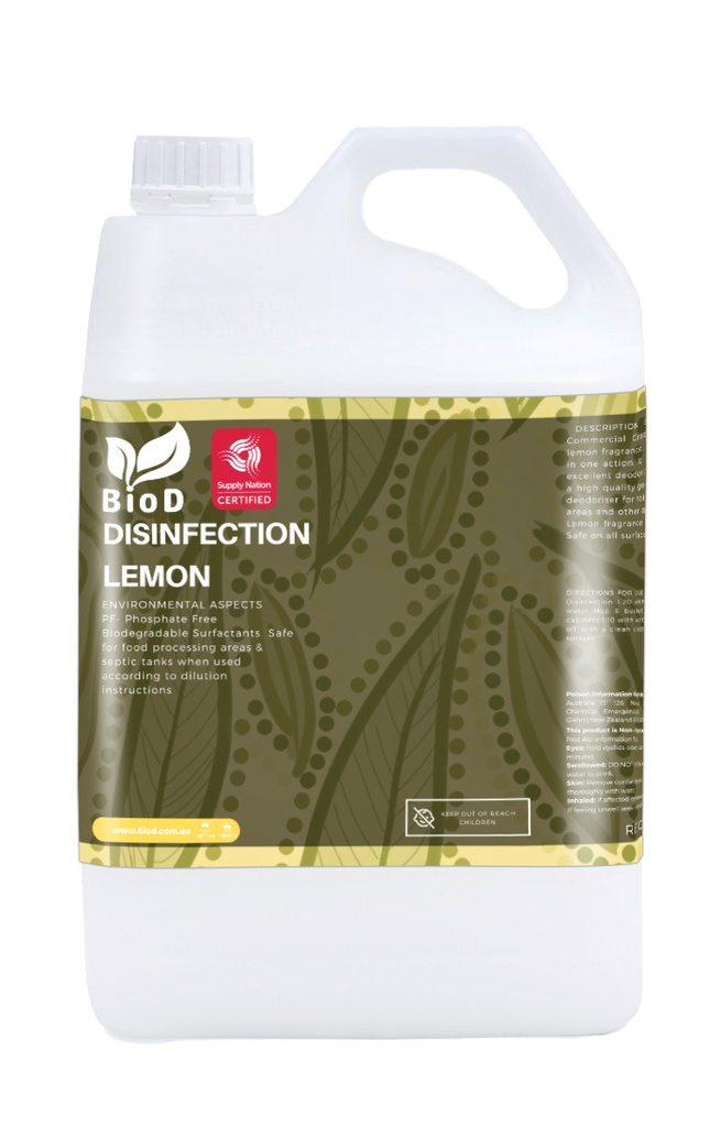 BIOD - DISINFECTION LEMON-5L
