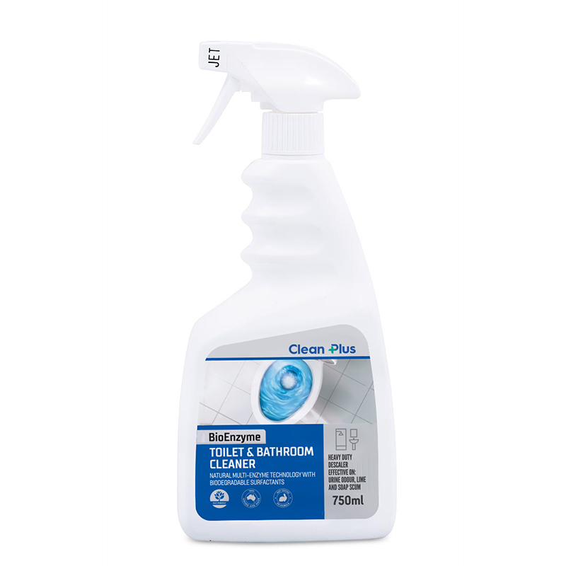 CLEAN PLUS - BIOENZYME TOILET AND BATHROOM CLEANER -750X12