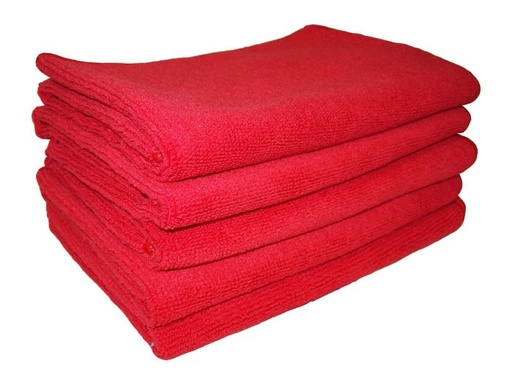 [MFRED] CLEANSTAR – MF CLOTH 5PK RED (40)