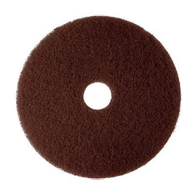 CLEANSTAR - FLOORPAD 16&quot;BROWN 400MM 5PK