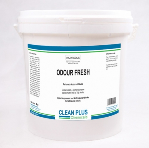 [750] CLEAN PLUS - ODOUR FRESH URINAL DEODORANT BLOCKS 4KG