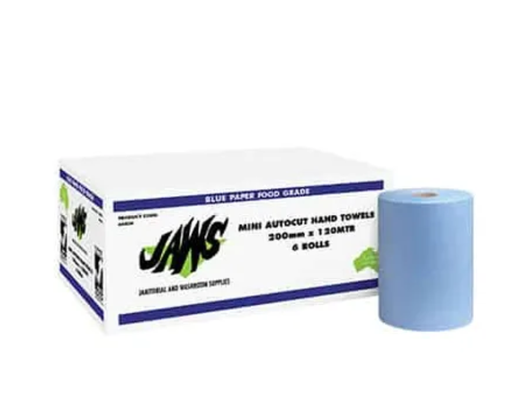 [66050] HAND TOWEL - ROYAL TOUCH JAWS AUTOCUT MINI 2 PLY 120 MTR × 6 ROLLS