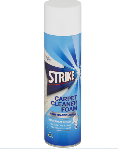 [W115002423] STRIKE CARPET CLEANER FOAM 500G