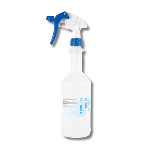 [D750GCS] 750ML LABELED GLASS CLEANER SPRAY BOTTLE WITH TRIGGER